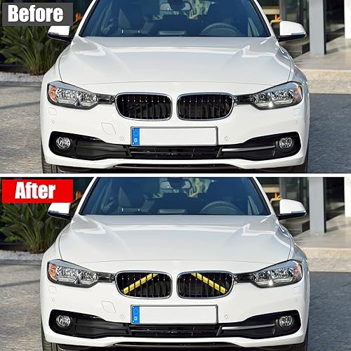 Miniatura 45 de Jaronx Compatible con cubierta de soporte en V BMW, insertos de rejilla, cubiertas de soporte de barra en V compatibles con BMW X3 F25 G01/X4 F26