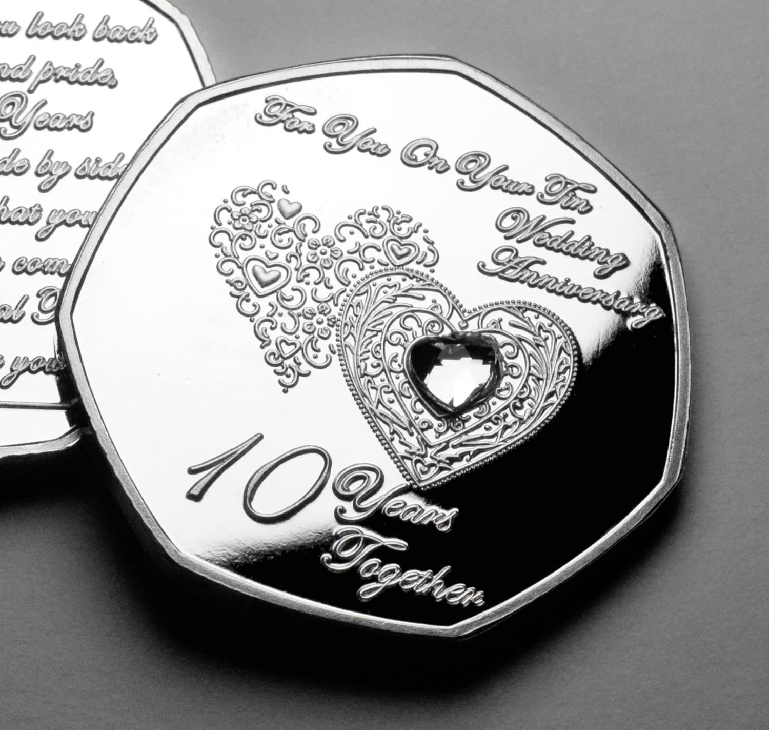 The Commemorative Coin Company On Your 10th Tin Wedding Anniversary ...