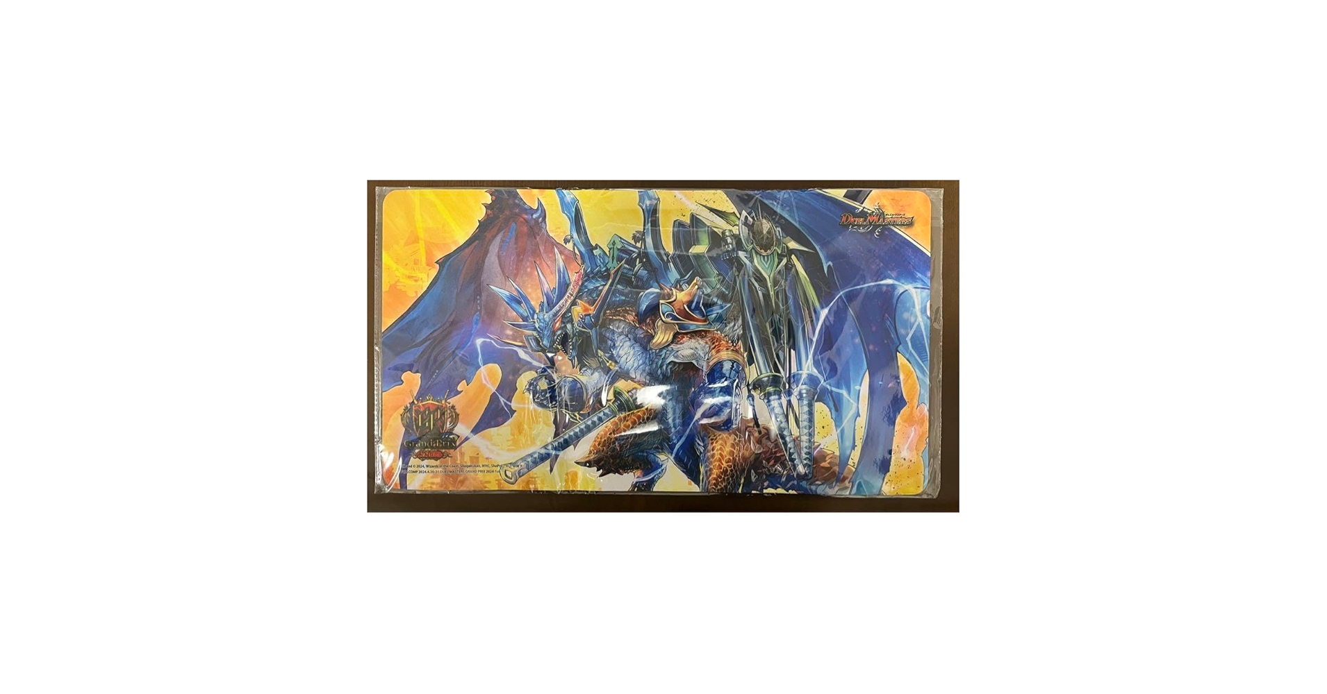 新品 ボルメテウス・武者・ドラゴン「武偉」GP限定プレイマット デュエルマスター 新品 ボルメテウス・武者・ドラゴン「武偉」GP限定プレイマット