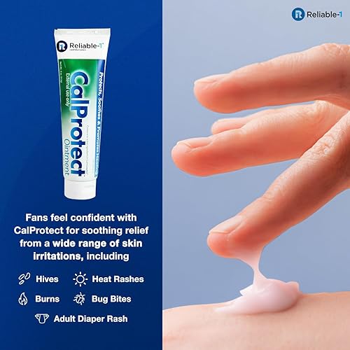 Miniatura 3 de CalProtect Ungüento hidratante antierupciones (tubo de 4 onzas) Reliable-1 Laboratories para adultos para incontinencia de pañales, barrera cutánea,