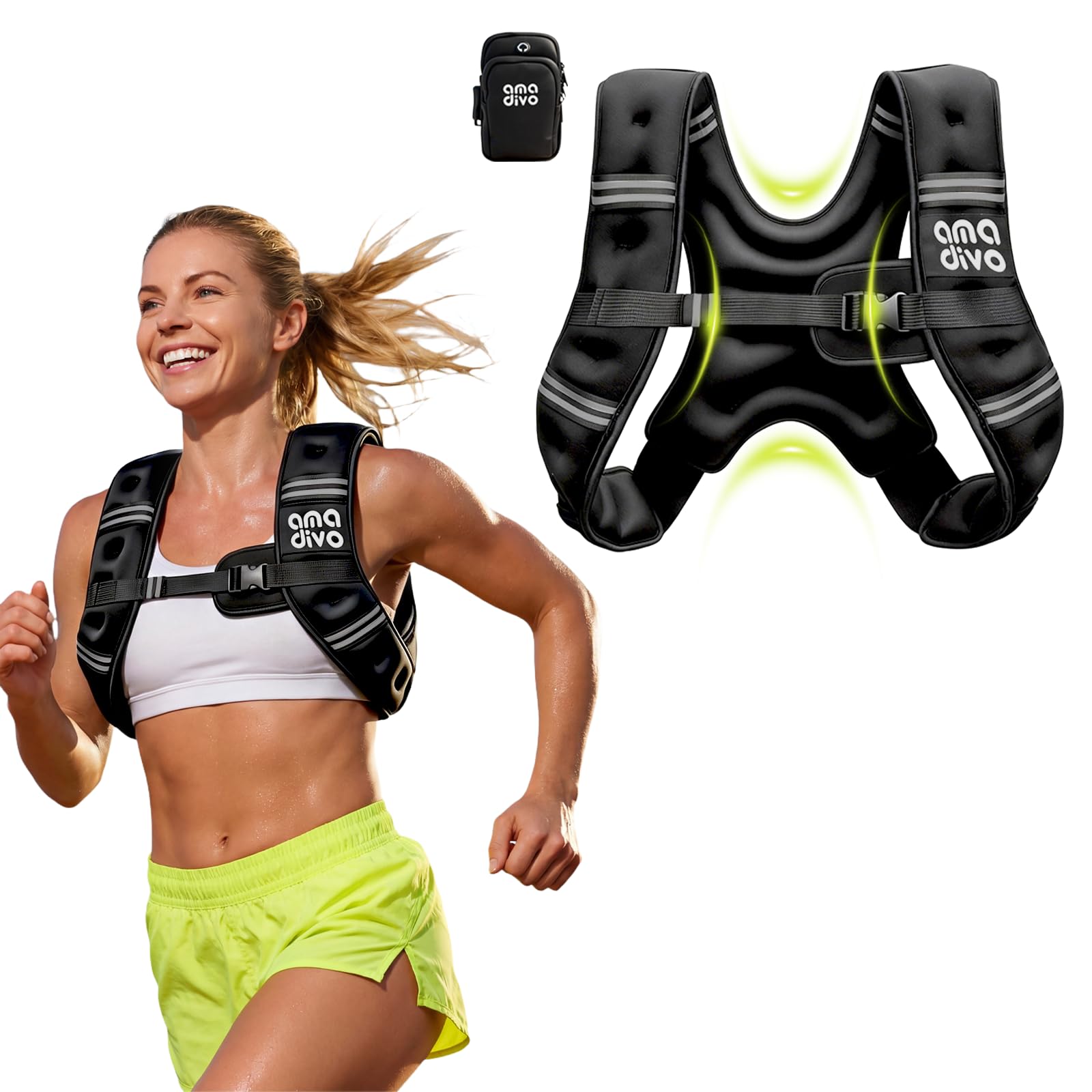Ama Divo 8lb Weighted Vest