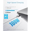Cable USB C a USB C, cable de carga rápida de 100 W (1 paquete, 10 pie, miniatura 16