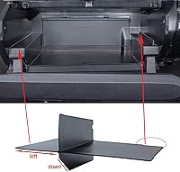 Vista 4 de JKCOVER Divisor de guantera y organizador divisor de consola central compatible con Tacoma 2016 2017 2018 2019 2020 2021 2022 2023 accesorios