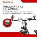 Sprintech Compact Handlebar Mirror - Black gallery image