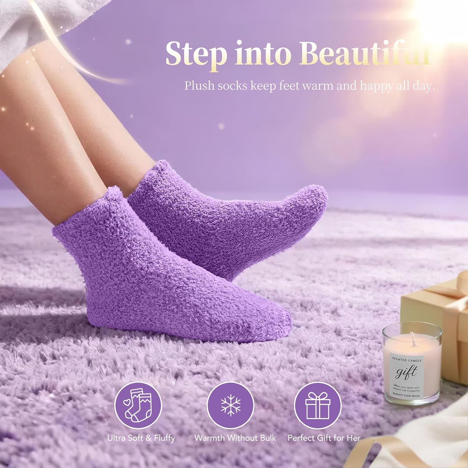 Valentine’s Day Spa Gift Set for Her - Birthday & Luxury Self-Care Wellness Kit Gifts for Wife, Girlfriend, Mom - Perfect Romantic Present for Women, Relaxing Spa Experience, Love & Pampering Gift Box - Image 5