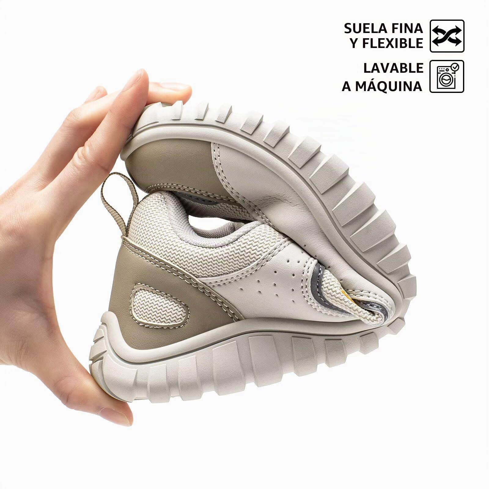 HOBIBEAR Zapatos Barefoot para Mujeres y Hombres | Caja de Dedos Ancha | Zapatillas Cómodas para Correr en Senderos