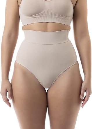 Farmacell Thong Shapewear Tummy Control for Women, Made in Italy, 600