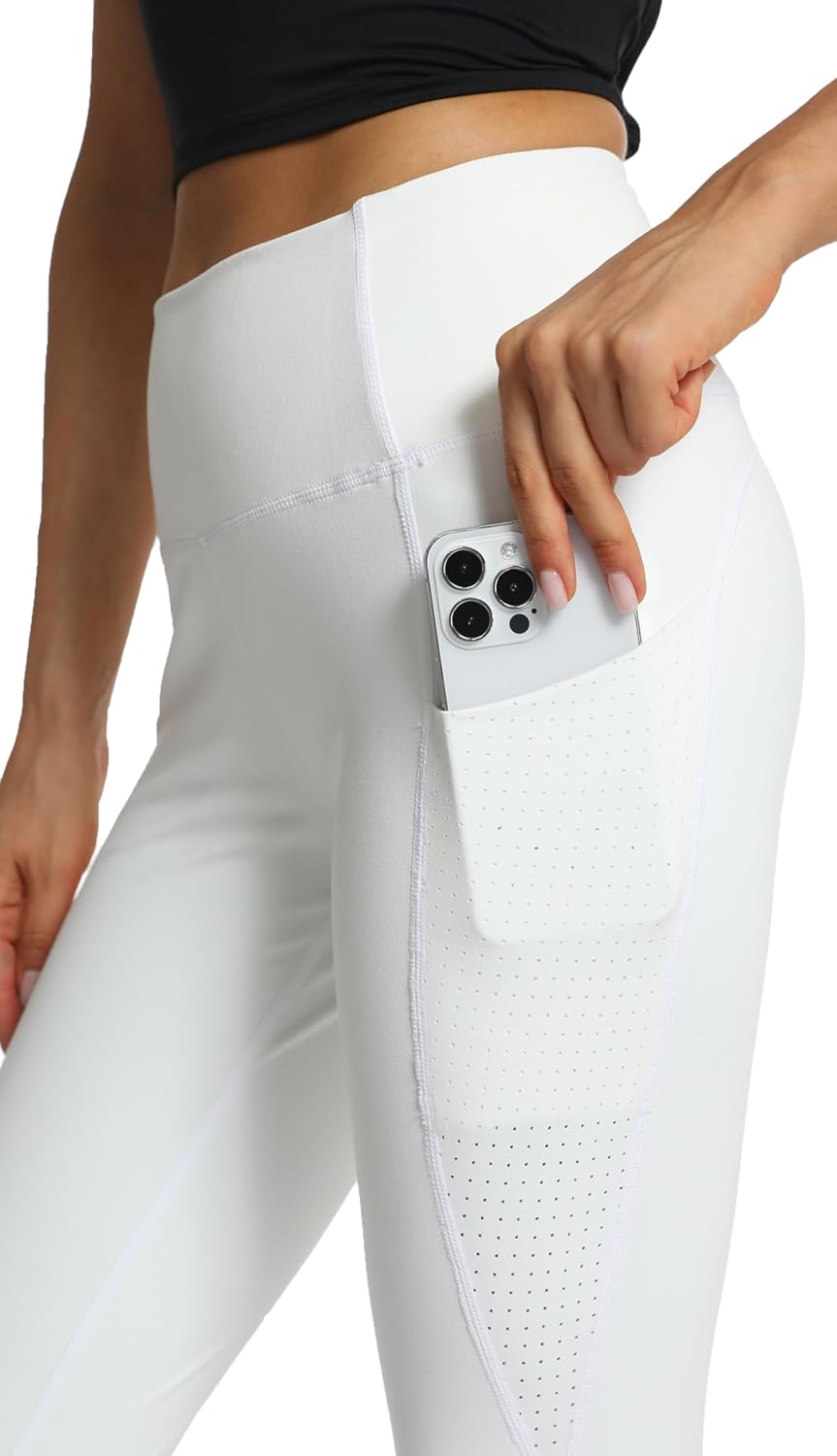 Rrosseyz Womens High Waisted Lounge Athletic Legging Pants -Tummy Control Workout Running Yoga Leggings - Image 5