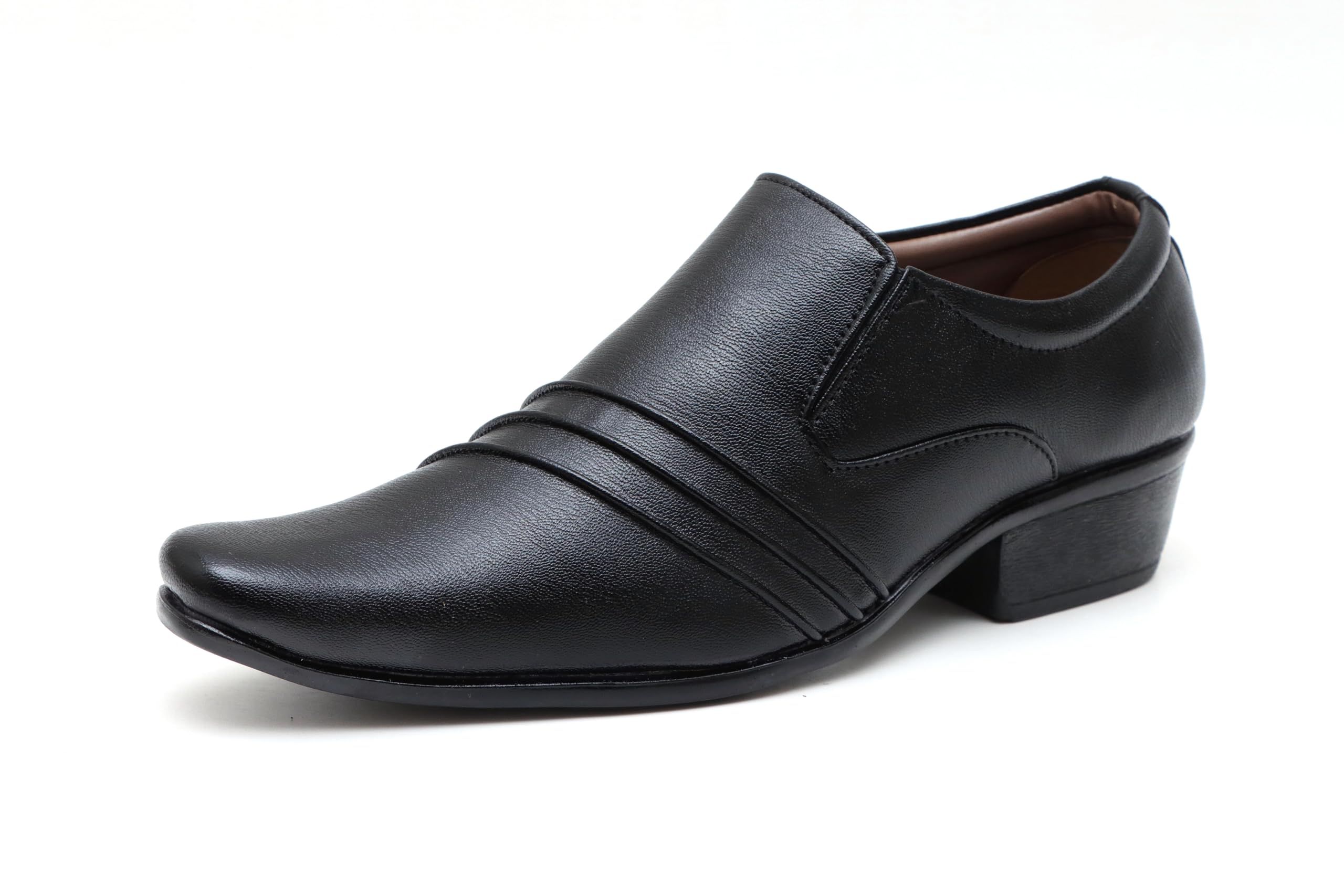 SIR CORBETT Synthetic Leather Black Slip On Formal for Hoes Men - 6 UK (B09S9WLFN6) Amazon Price History, Amazon Price Tracker