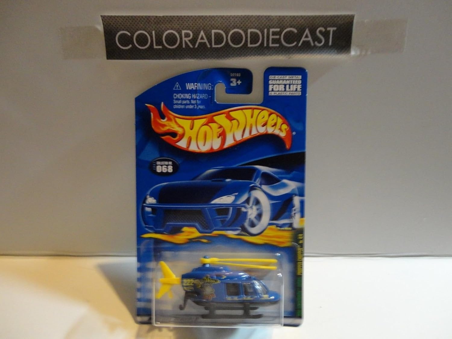 Qiyun 2001 Hot Wheels 68 Blue Propper Chopper