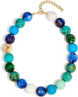 Beaded Necklaces for Women Statement Chunky Necklace