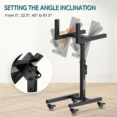 Miniatura 4 de Soportes para amplificador de guitarra, amplificador móvil ajustable, soporte trasero inclinable o amplificadores para altavoces, soportes combinados