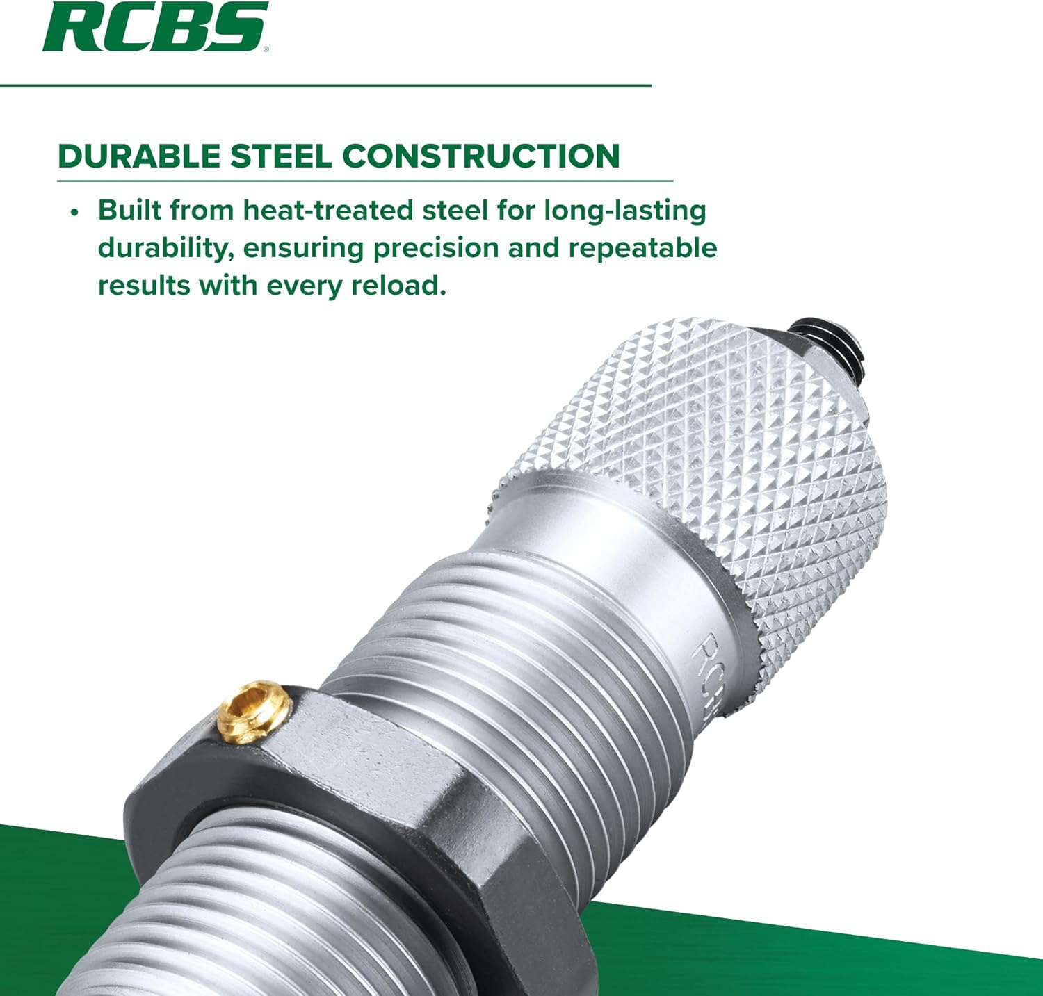 RCBS Small Base Die Set .308 Win, Reloading Die Set for Semi-Automatic Rifles, Ensures Reliable Chambering