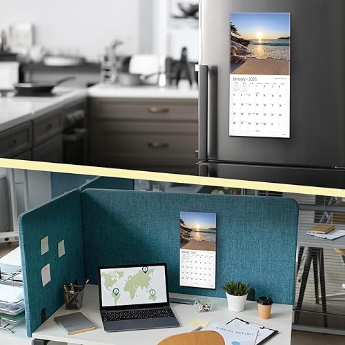 Miniatura 10 de RED EMBER Sea Caves - Calendario mensual de pared colgante 2024  12 x 24 pulgadas abierto  Papel grueso y resistente  Regalar  Viajes escénicos de