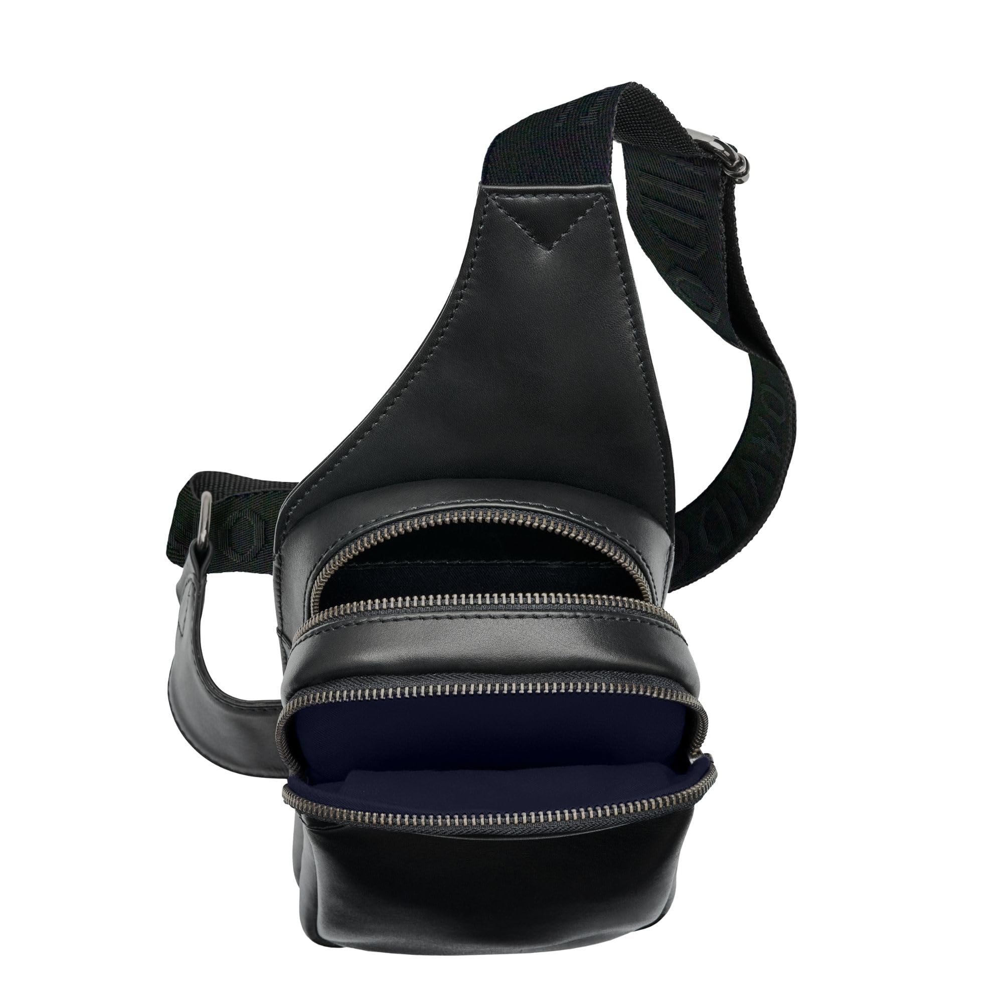 DAVIDOFF ESSENTIALS Sling Bag – Herren Umhängetasche aus feinem Leder