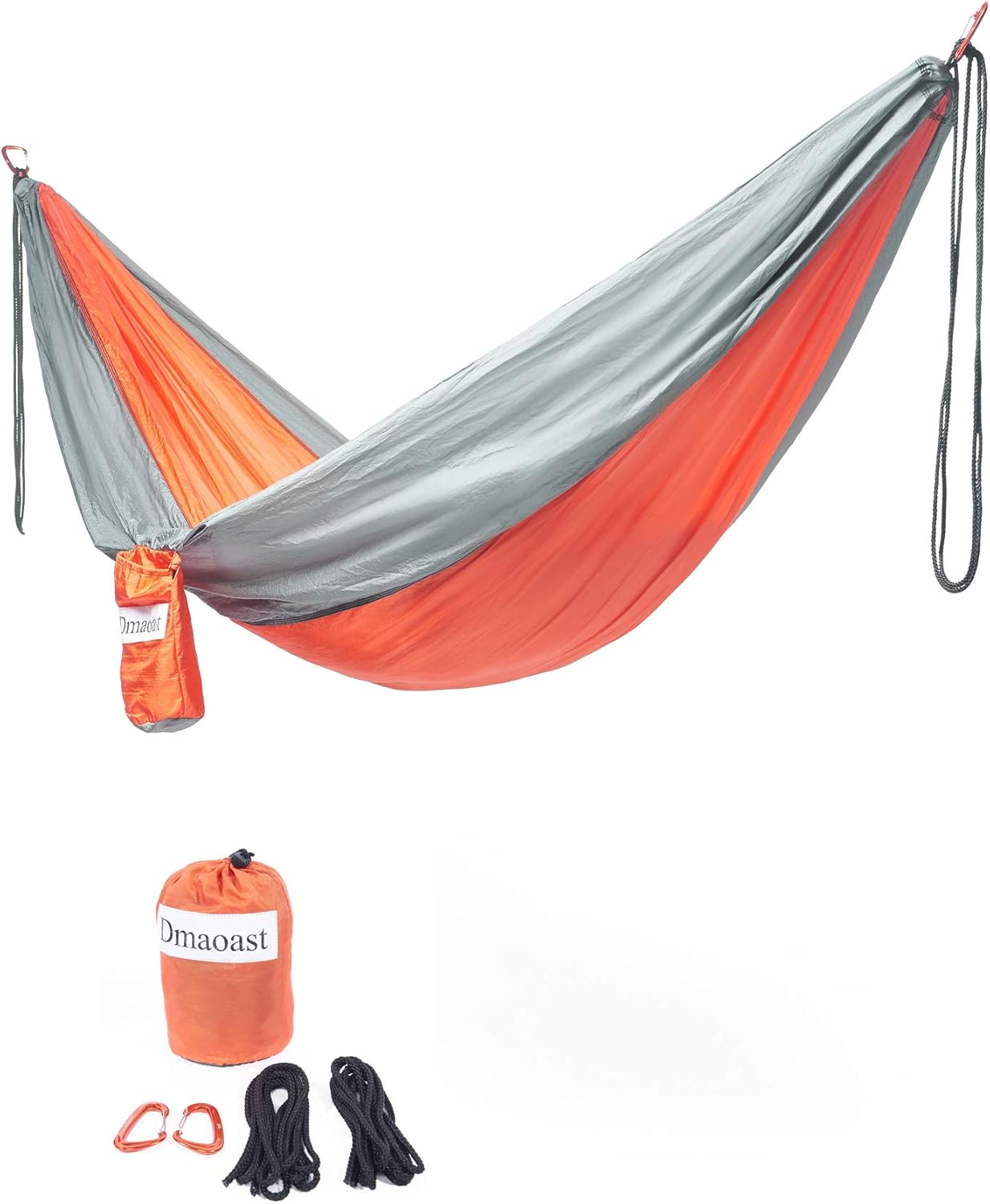Super Lightweight & Portable Hammock-Single (Orange, Max450lb)