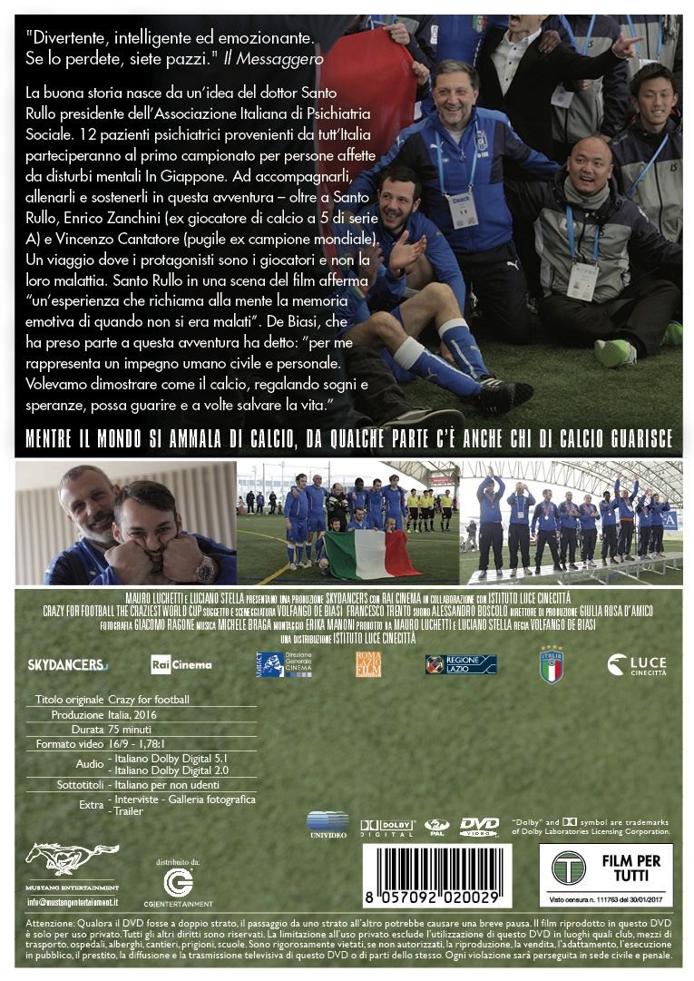 Amazon.com: crazy for football DVD Italian Import : Movies & TV