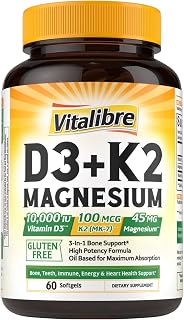 Vitalibre Vitamin D3 K2 Magnesium Lahore, Karachi - Pakistan