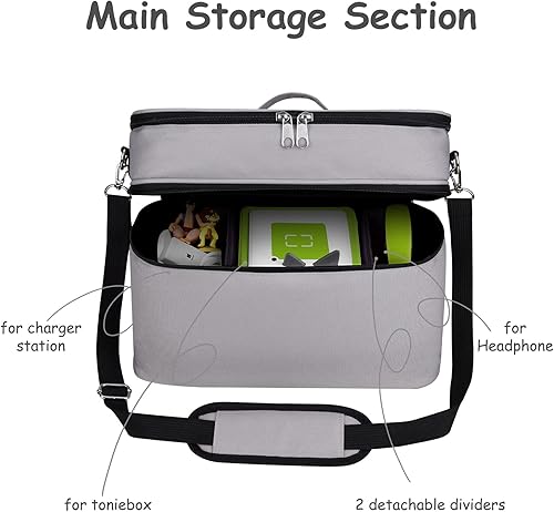 Miniatura 4 de Bevegekos Estuche de transporte de almacenamiento para accesorios Tonies bolsa de transporte para juego de inicio Toniebox figuras Tonie estación de