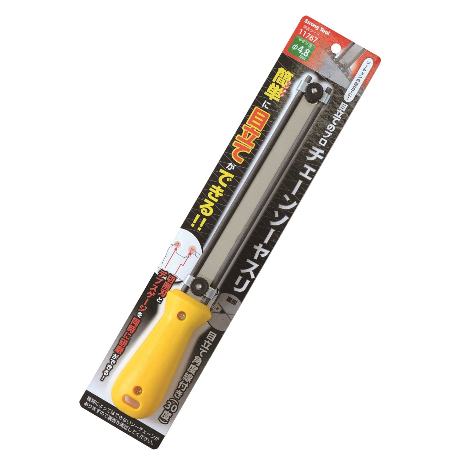 新品◎ ストロングツール Strong Tool 目立てのプロ チェーンソーヤスリ φ4.8mm 11767 20025