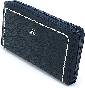 Amazon | [キタムラ] 長財布 YH0208 レディース ダークブルー [紺