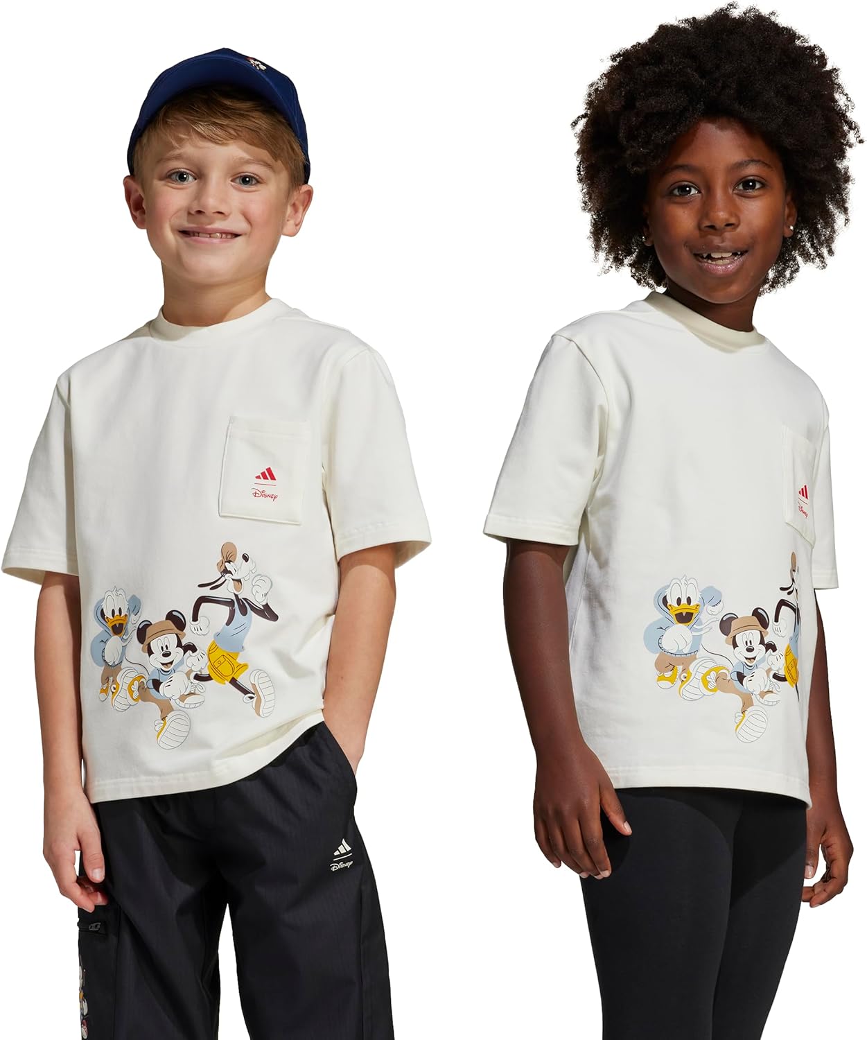 Adidas Boys Disney Mickey Mouse T-Shirt - Image 4