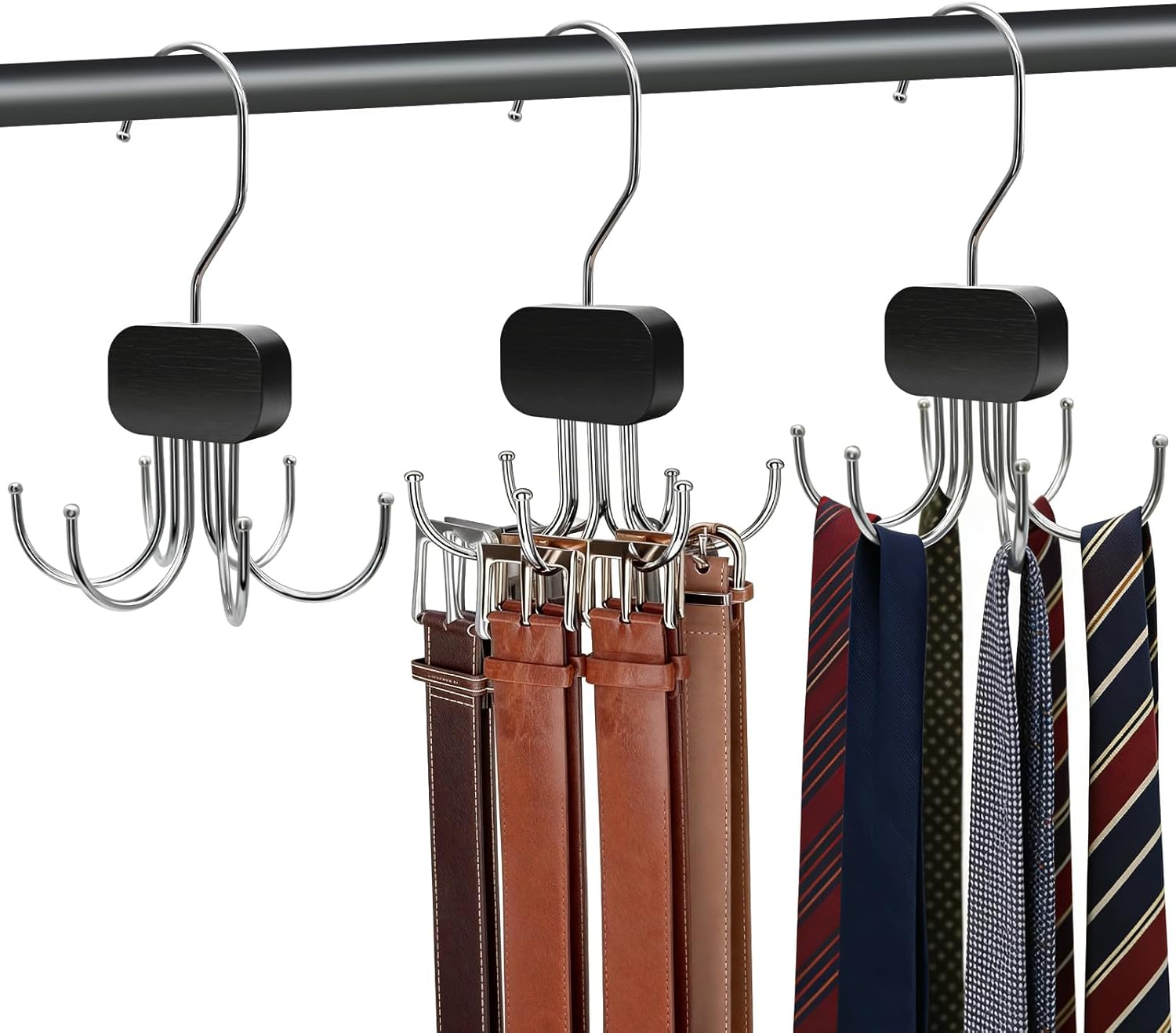 Cakuuwu Belt Hanger for Closet - Only $4.49 at Amazon