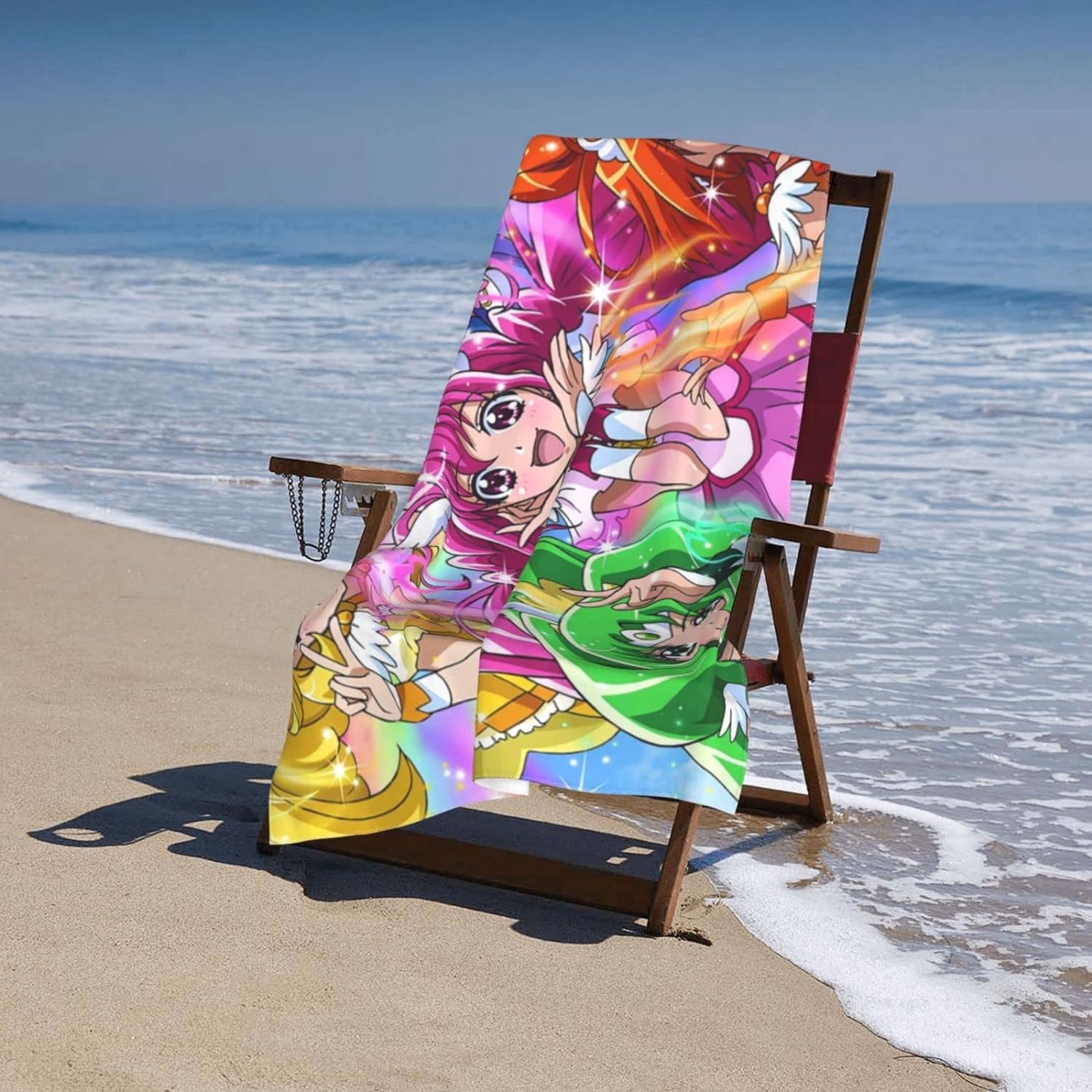 Amazon.co.jp: プリキュア バスタオル マイクロファイバー 高速吸水 速
