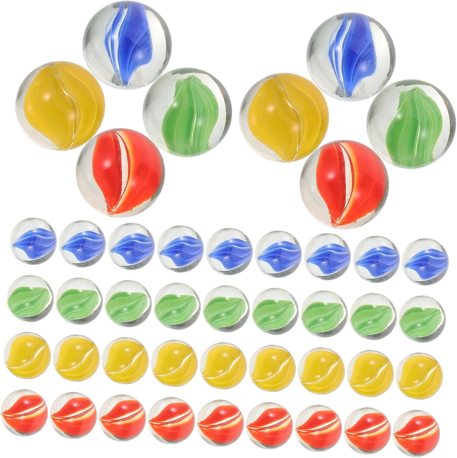BUTIFULSIC 200pcs Marbles Decor Glass Marbles for Butterfly Feeder Outdoor Garden Glass Elegance Charm Butterfly