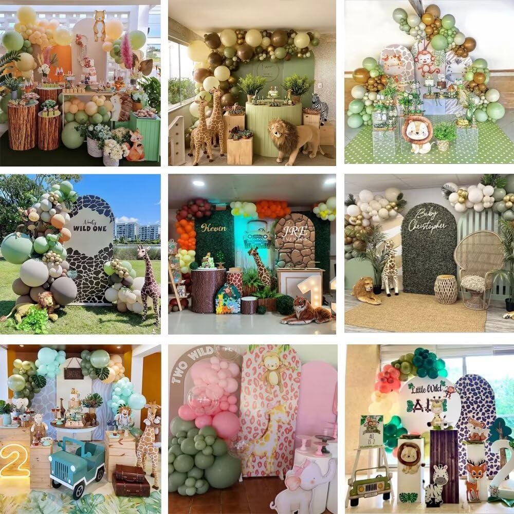 Blue Sky White Clouds Pattern Arched Backdrop Covers，Double-Sided Stretchy Arched Stands Cover Chiara Backdrops Child Birthday Parties Decor Baby Shower Party Display Arch Props GX-328-2.5x6ft