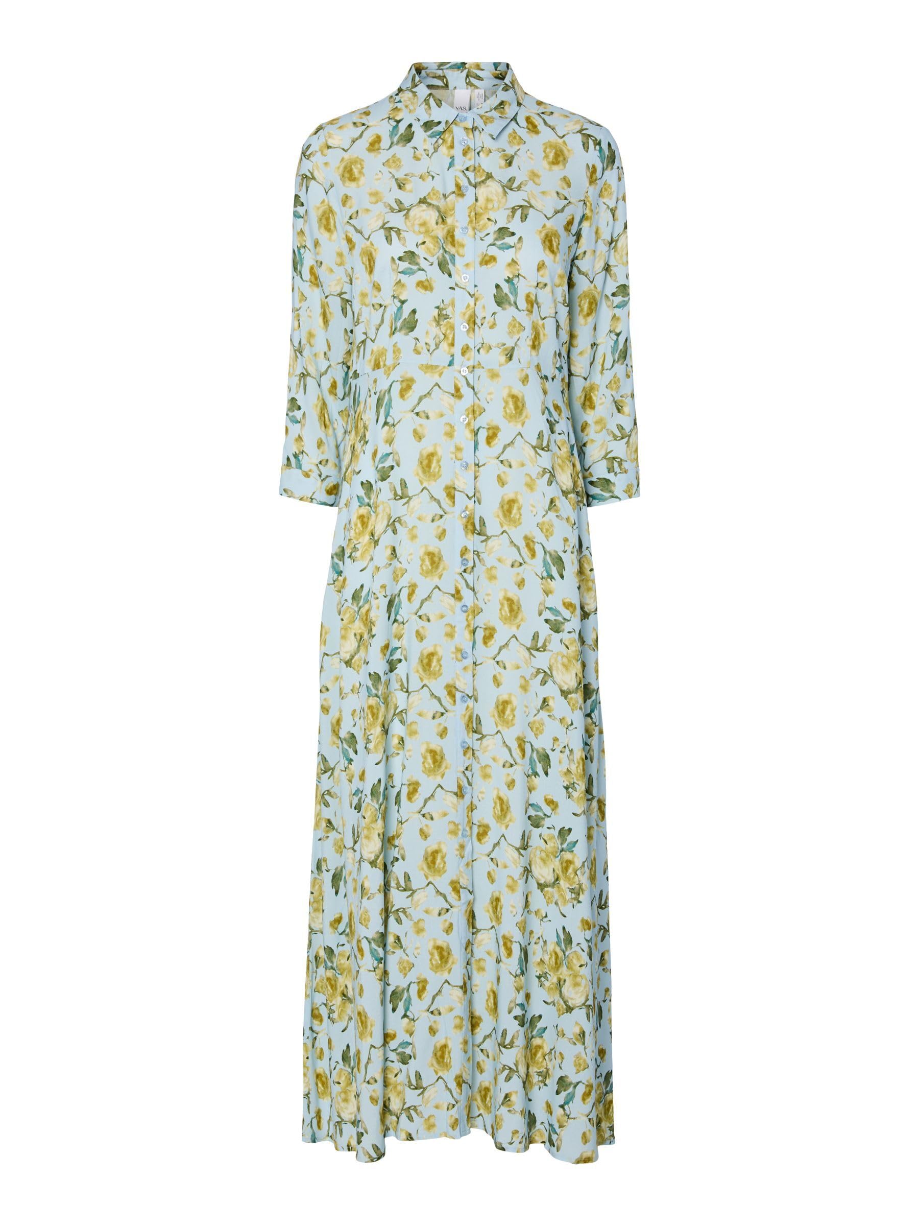 Yas Yassavanna Long Shirt Dress S. Noos Yassavanna - Abito Lungo S. Noos Donna (Pacco da 1)
