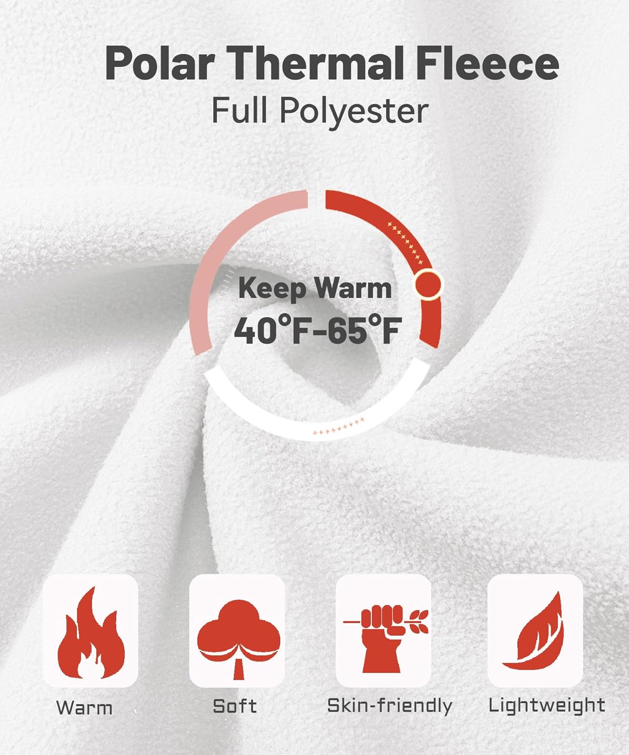 MAGCOMSEN Women's Fleece Jacket Zip Up Coat Lightweight Soft Warm Long Sleeve Jackets with Pockets for Winter - Image 6