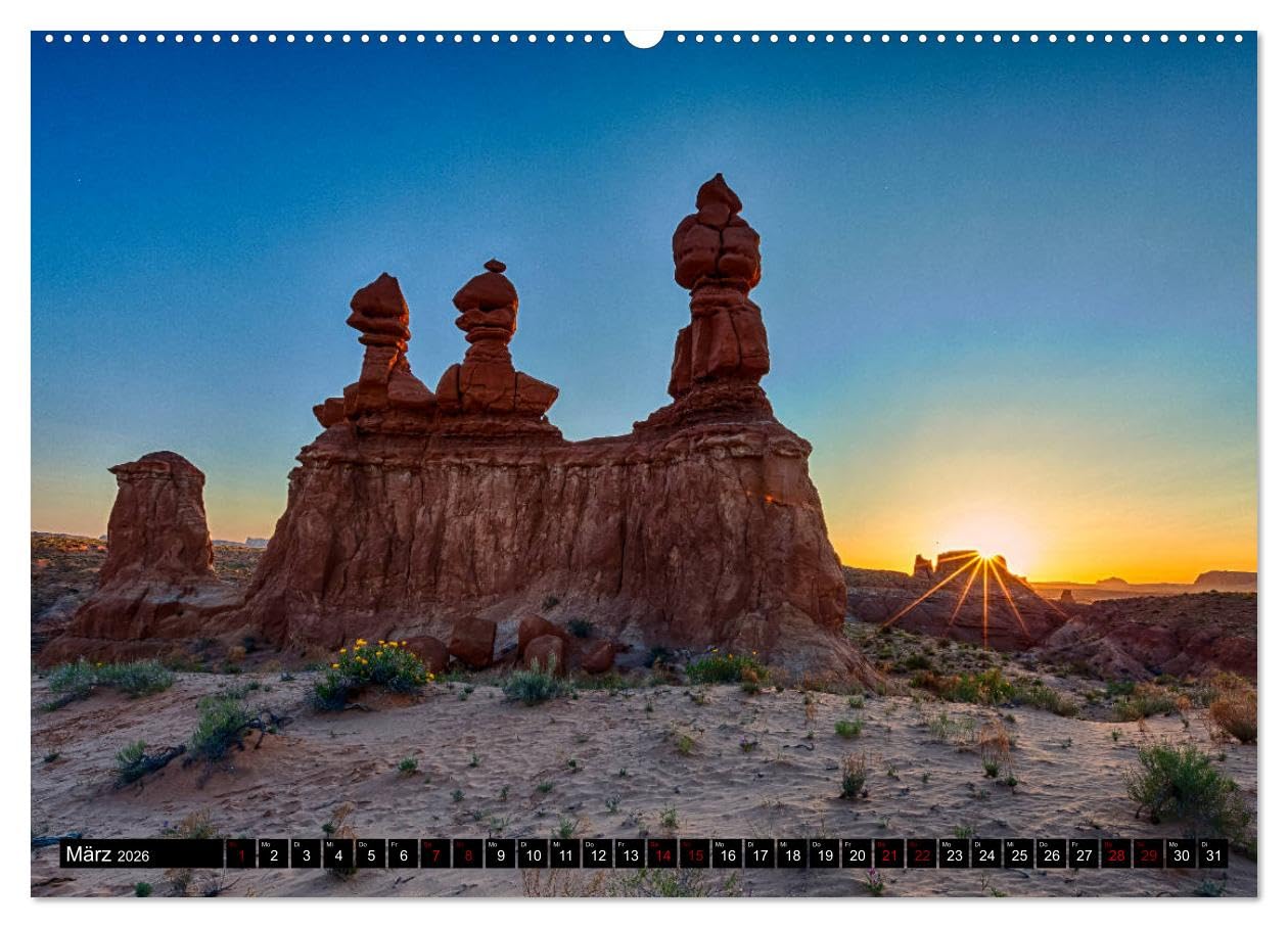 Landschaftliche Schätze (hochwertiger Premium Wandkalender 2026 DIN A2 quer), Kunstdruck in Hochglanz: Landschaftskalender mit atemberaubenden Motiven und unberührten Landschaften. (CALVENDO Natur)