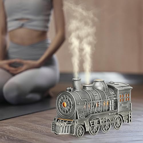 Miniatura 4 de Train Diffuser 300ML Essential Oil Diffuser Cool Mist Humidifier Aroma Diffuser with Remote Control, 2 Lighting Modes, Cool Mist Humidifiers for