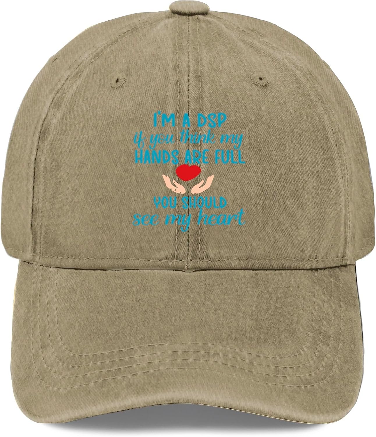 I'm A DSPs Directs Support Professional Week Hiking Hat for Men's Adjustable Caps