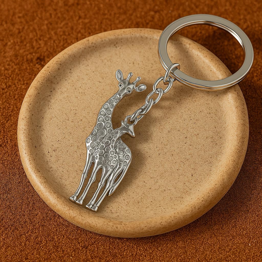 Giraffe Keychain-Bag Charms Gifts For Women Girls Bag Car Wallet Charms - Image 3