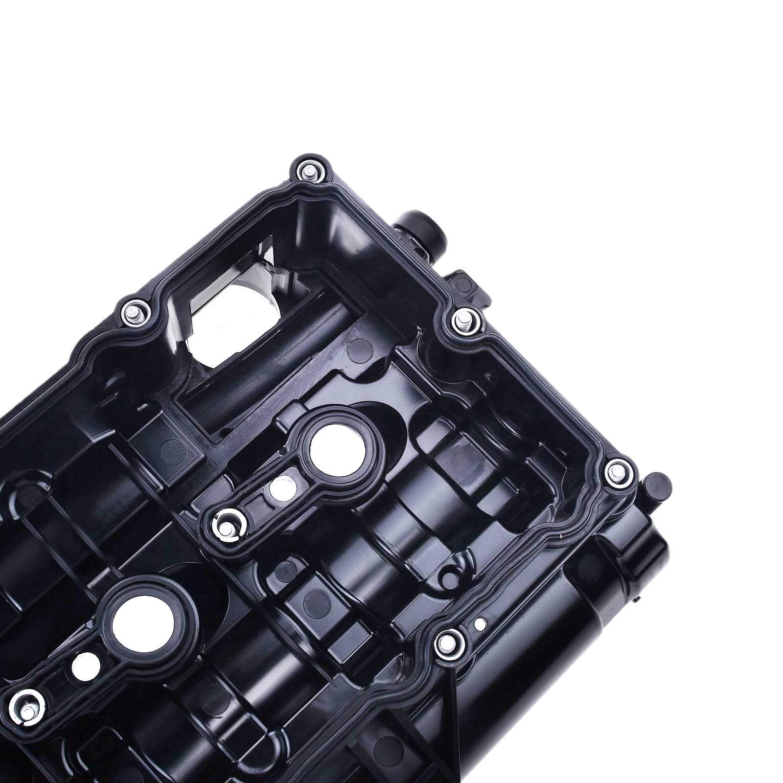 Frankberg Tapa de válvulas con tornillos 11127810584 | Compatible con: Serie 5 F10, Serie 3 Touring E91, X1 E84, 4 Cabriolet F33 F83, 2 Coupé F22, Serie 3 F30 F35 F80