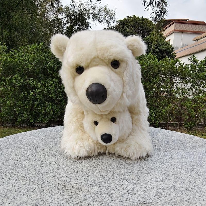 Peluche ours blanc géant pour décoration de chambre d'enfant - 6