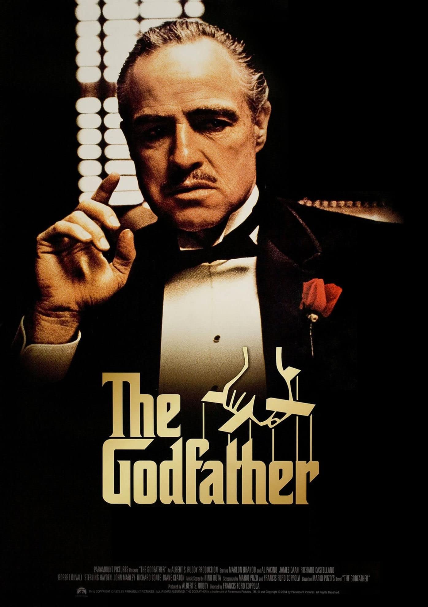 Amazon.co.jp: Godfather 3 z3146 A1 Poster on Canva - Canvas