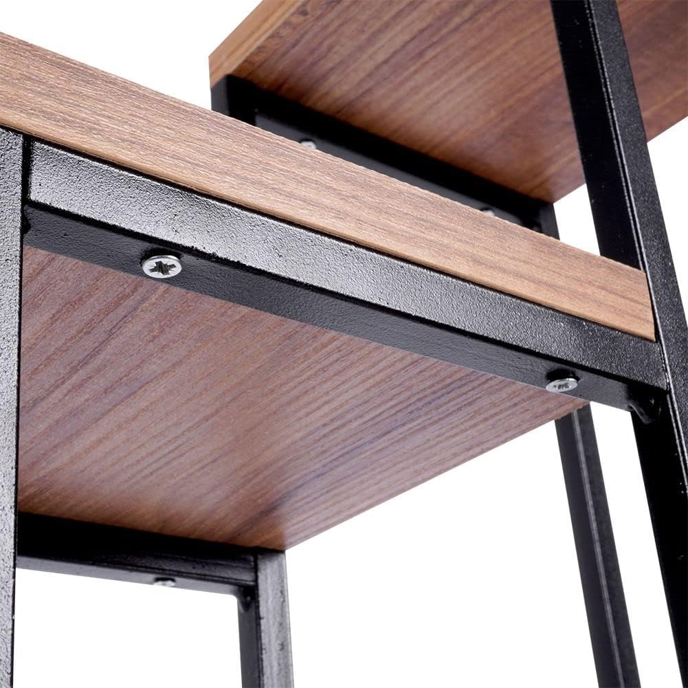 Close-up of shelf attachment point