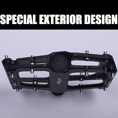 Miniatura 6 de Alps2Ocean Lightweight Bike Pedals,Waterproof Bicycle Pedals with CNC Aluminum,Universal 916 inch Anti-Skid Platform for Commuter