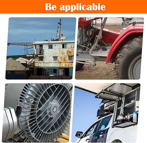 Miniatura 4 de Tnuocke 3 válvulas de retención unidireccionales sin retorno de 14 de pulgada y 0.236 in, aleación de aluminio, accesorios de control para gasolina,