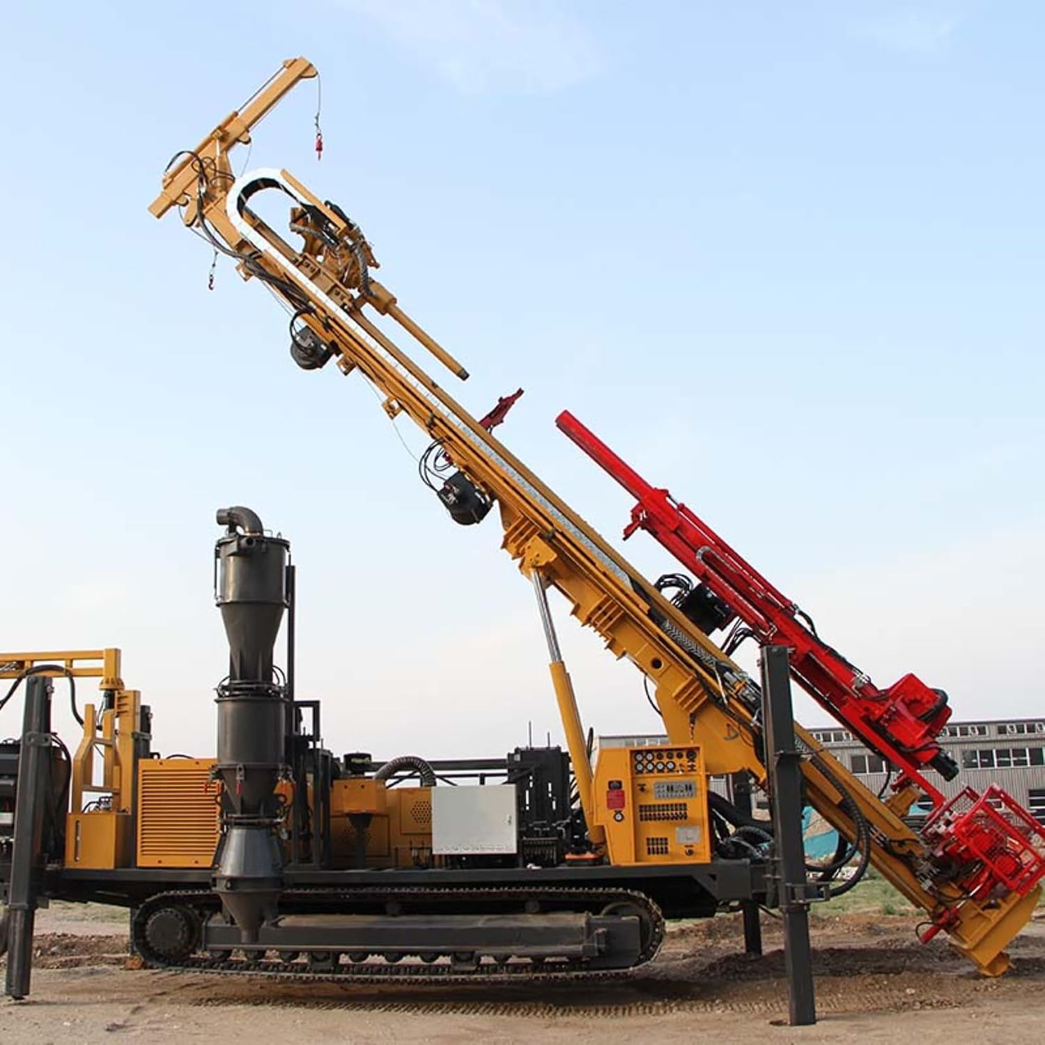 Hydraulic Crawler RC Drilling Rig – High Efficiency Reverse Circulation for Mineral Exploration – Customizable Borehole Depth and Features for Mining Applications