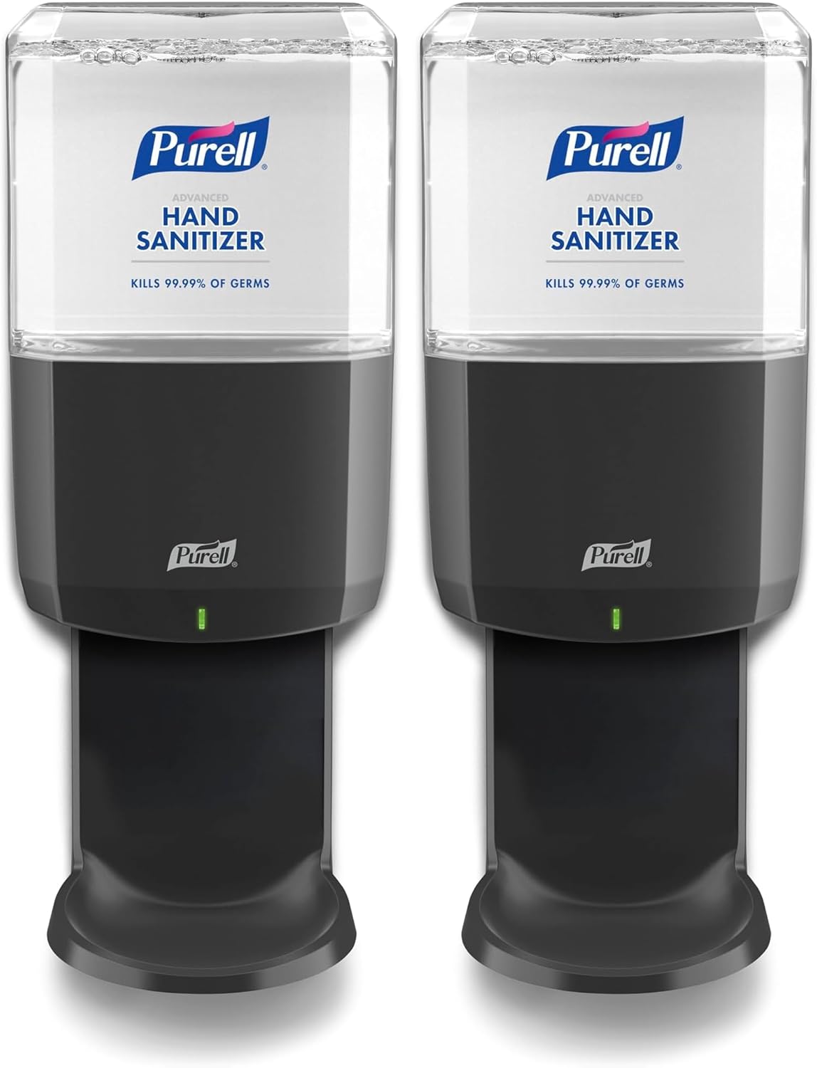 PURELL ES8 Automatic Hand Sanitizer Dispenser, Graphite, for 1200 mL PURELL ES8 Hand Sanitizer Refills (Pack of 2) - 7724-01