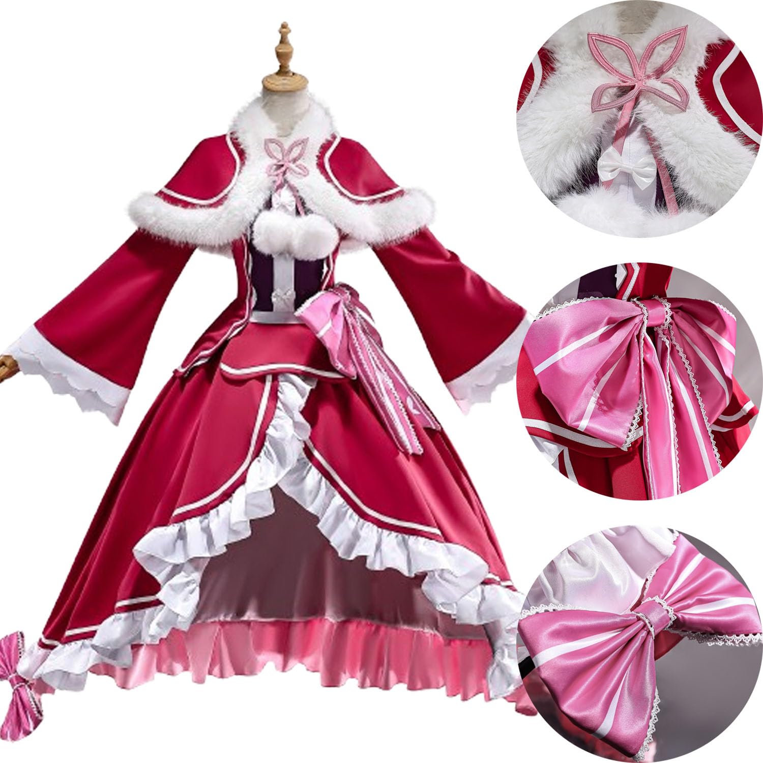 Anime Personaggio Beatrice Cosplay Costume Vestito per Donne