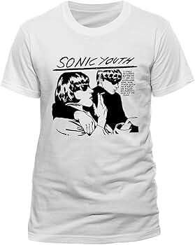 Sonic Youth Tシャツ ホワイト Amazon.com: Apparel Sonic Youth - White Goo - Men's T Shirt