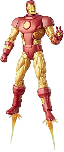 Miniatura 3 de Figura de acción Iron Man de 6pulgadas, colección Retro de Marvel