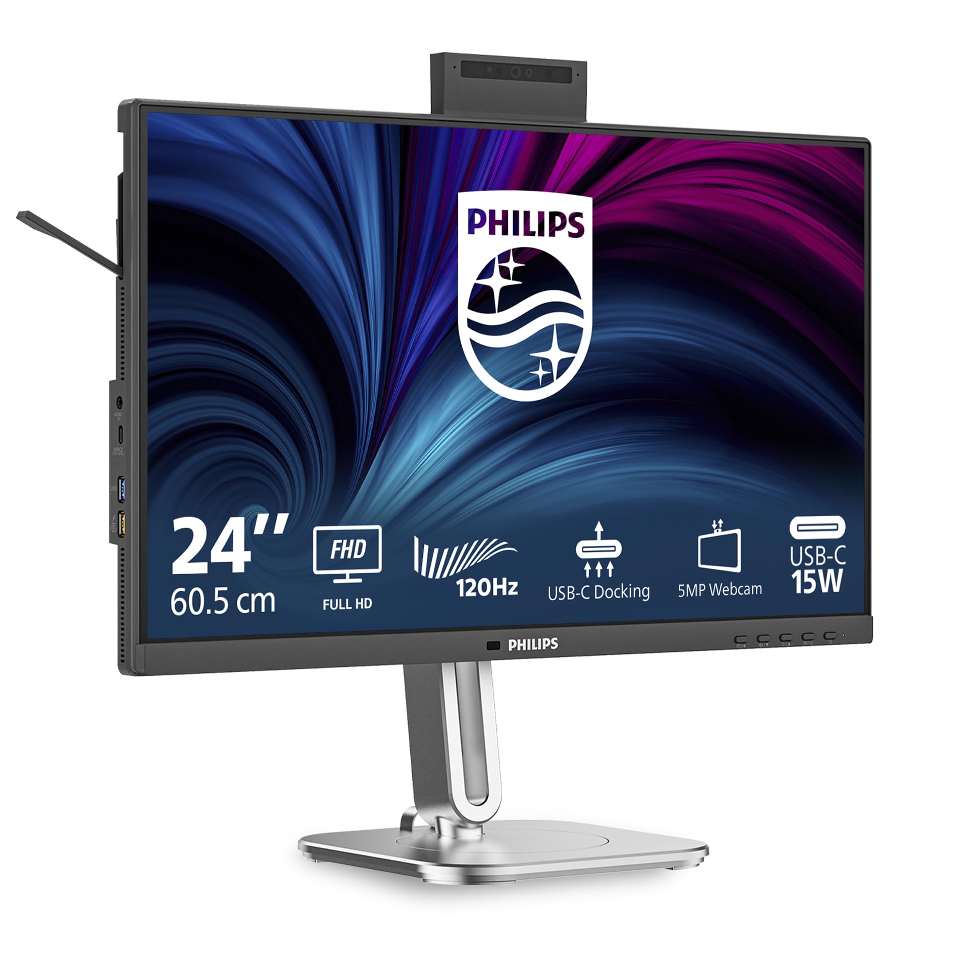 Philips Grey 4000 Series 24B2u4301h/00 Computer Monitor 60.5 Cm (23.8"