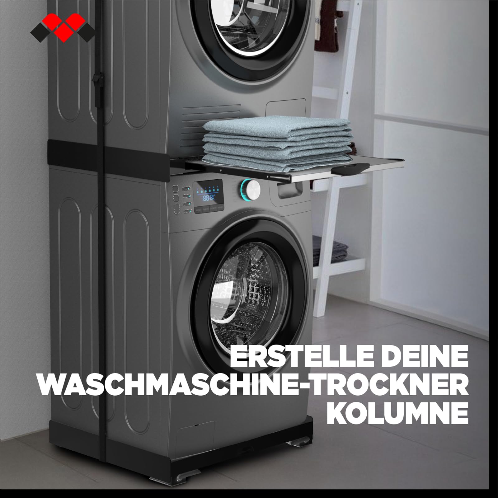 Meliconi Base Move Black – Bild 4