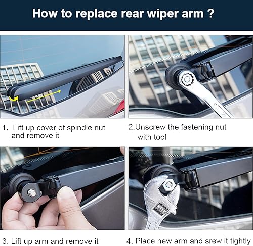 Miniatura 5 de Limpiaparabrisas trasero para Opel Zafira B/Zafira Tourer C, 14 "Limpiaparabrisas trasero